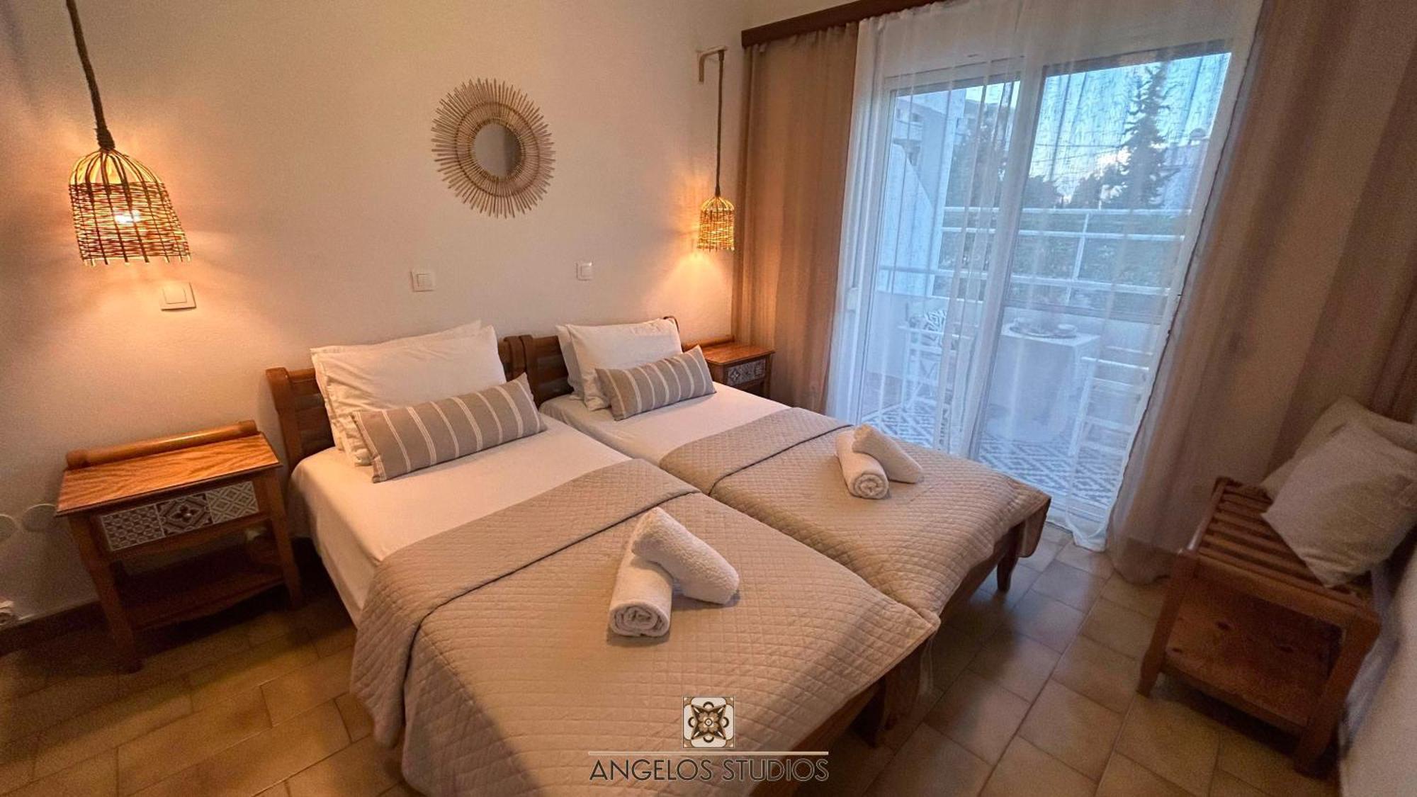 Angelos Studios 1-2 In Faliraki Rhodes-Ground Floor Extérieur photo