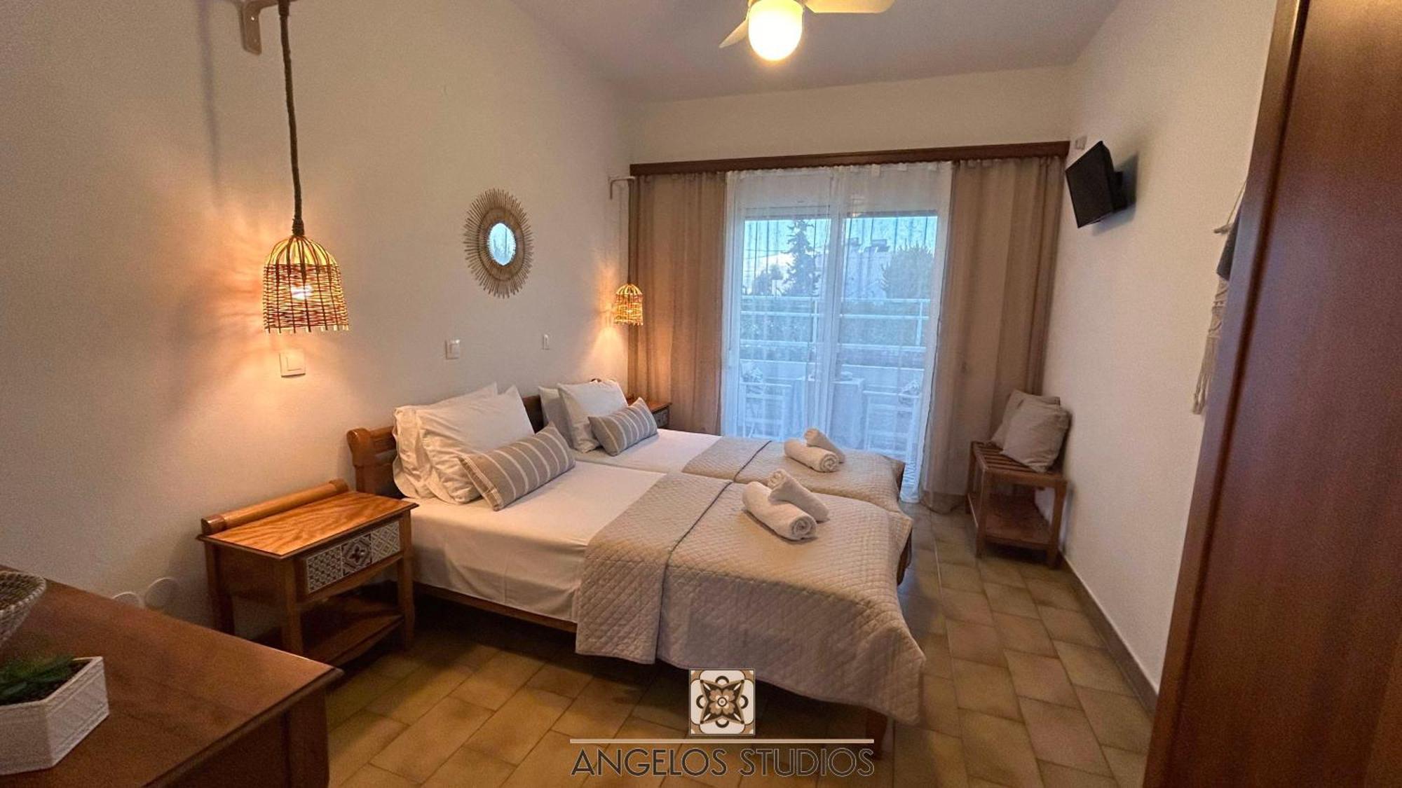 Angelos Studios 1-2 In Faliraki Rhodes-Ground Floor Extérieur photo